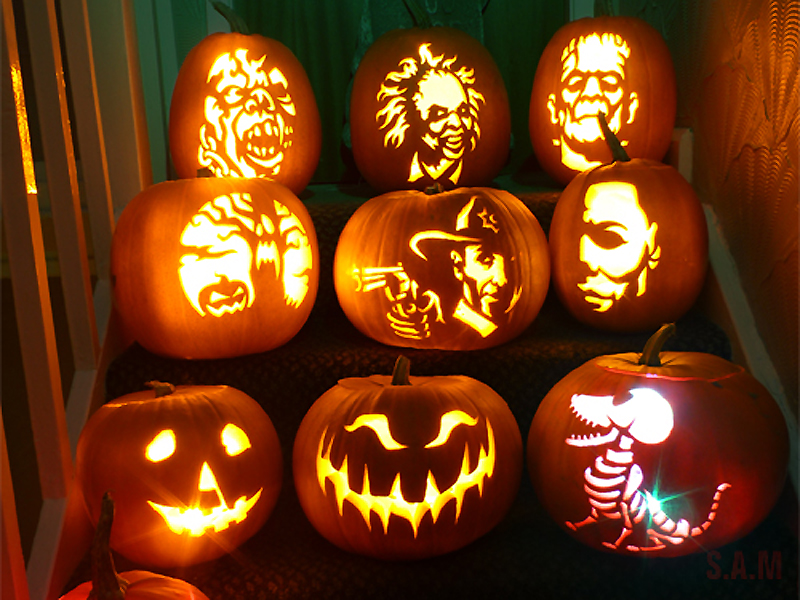 Pumpkin Carving Patterns and Stencils - Zombie Pumpkins! - Galleries